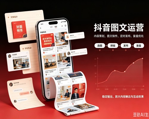 钦南抖音图文代运营服务